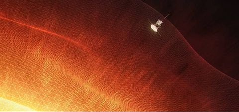 nasa parker güneş aracı