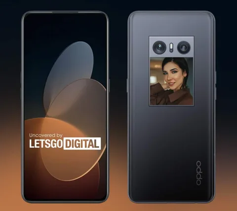 Oppo arka panelinde ekran bulunan telefonlar geliştirmeye devam ediyor