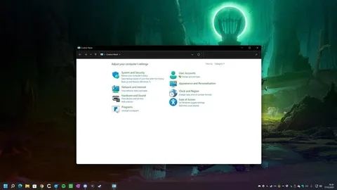 Windows 11 ile Denetim Masası için veda sinyalleri artıyor