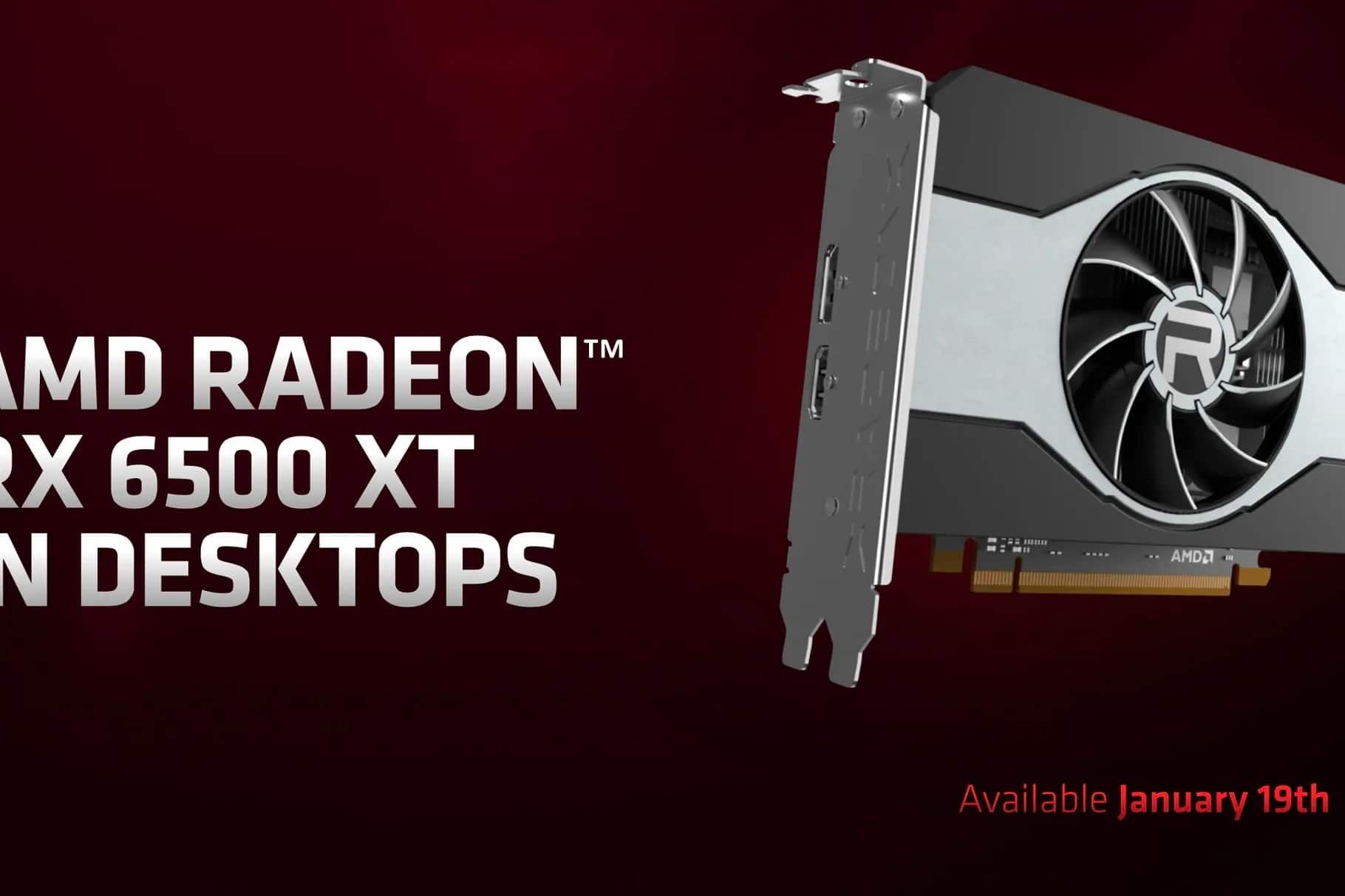amd radeon rx 6500 xt