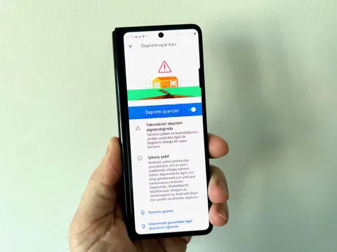Android Deprem Uyarıları Sistemi 4 Aralık Mudanya Depremi’ni önceden haber verdi