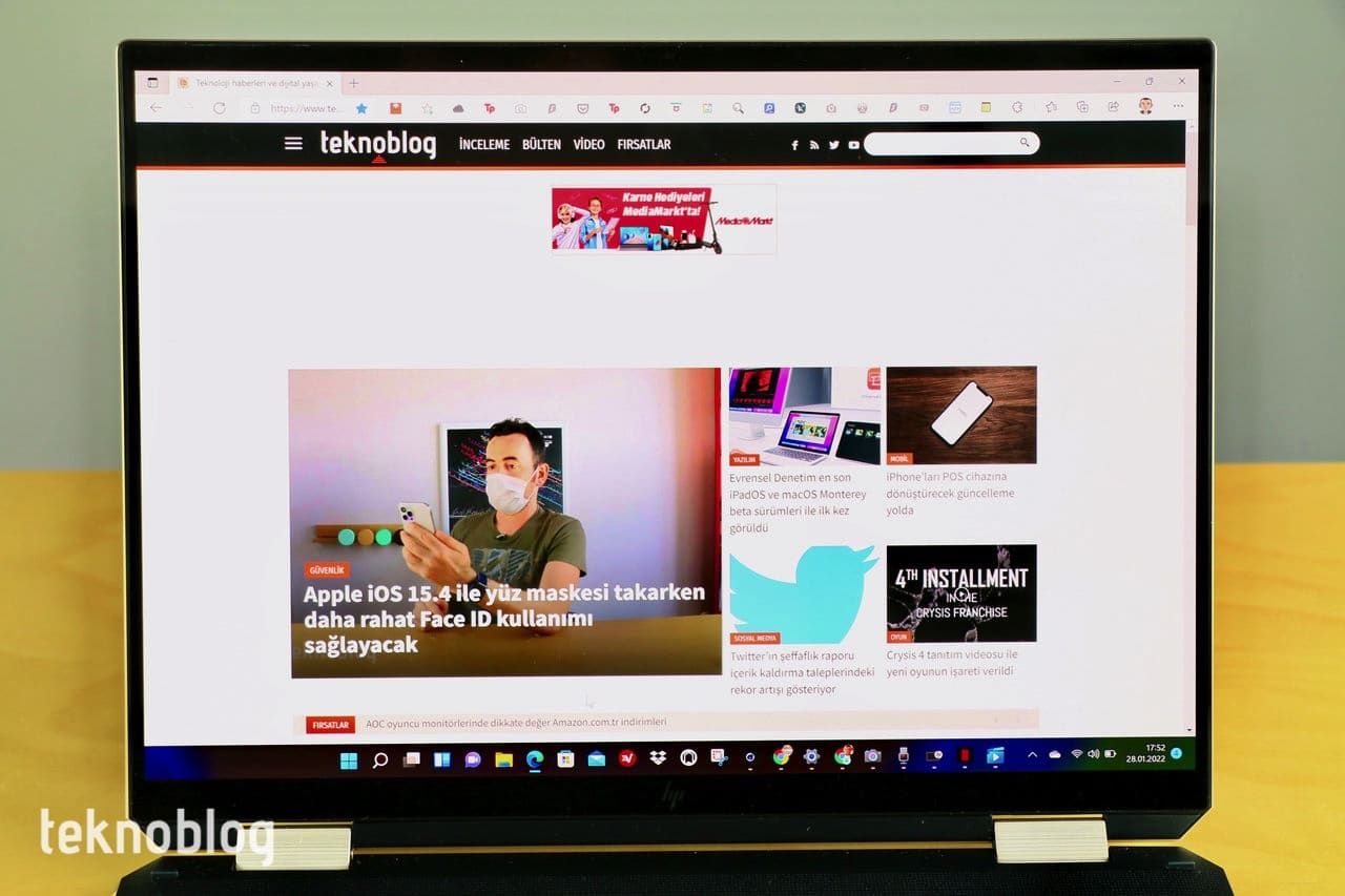 HP Spectre x360 (2021) İncelemesi