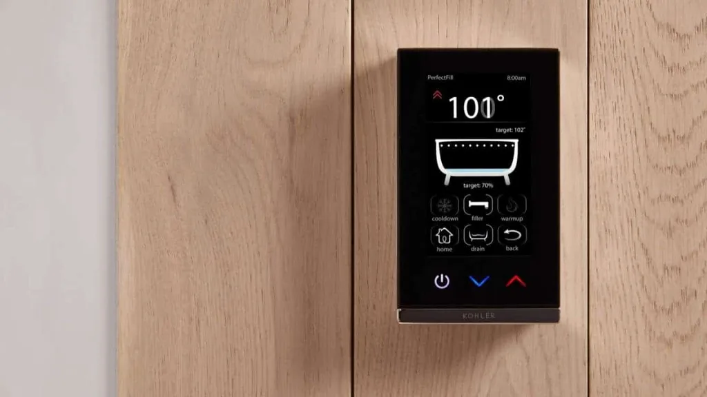 Kohler PerfectFill küvetleri sesli komutla dolduracak