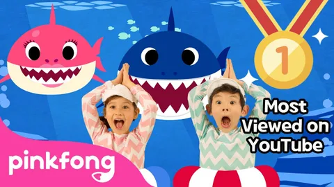 Baby Shark 10 milyar görüntülemeyi geçen ilk YouTube videosu
