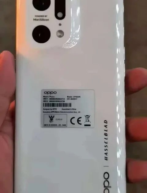 Oppo Find X5 Pro bu sefer gerçek hayattan fotoğraflarda görüldü