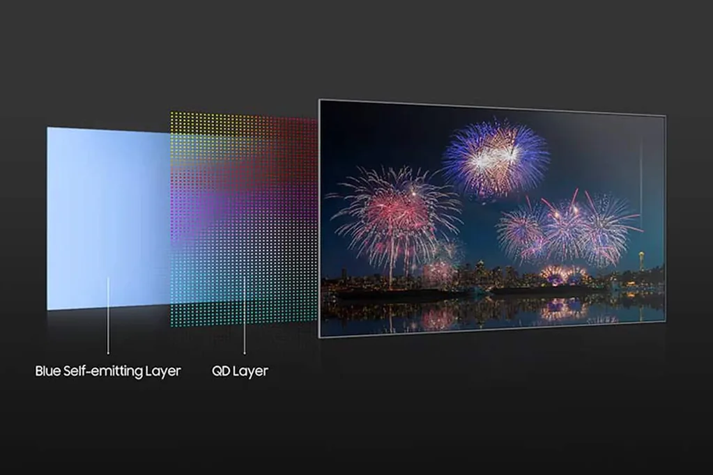 Samsung Display’in QD-OLED paneli maksimum 1000 nit parlaklık ile iyi bir HDR deneyimi sunuyor