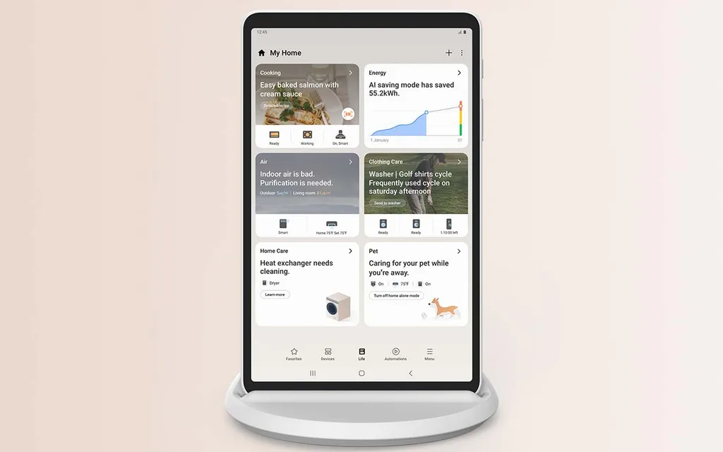 Samsung Home Hub ile ev işlerini tek cihazdan yönetme imkanı
