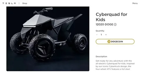 Tesla Dogecoin ile ödeme kabul etmeye başladı