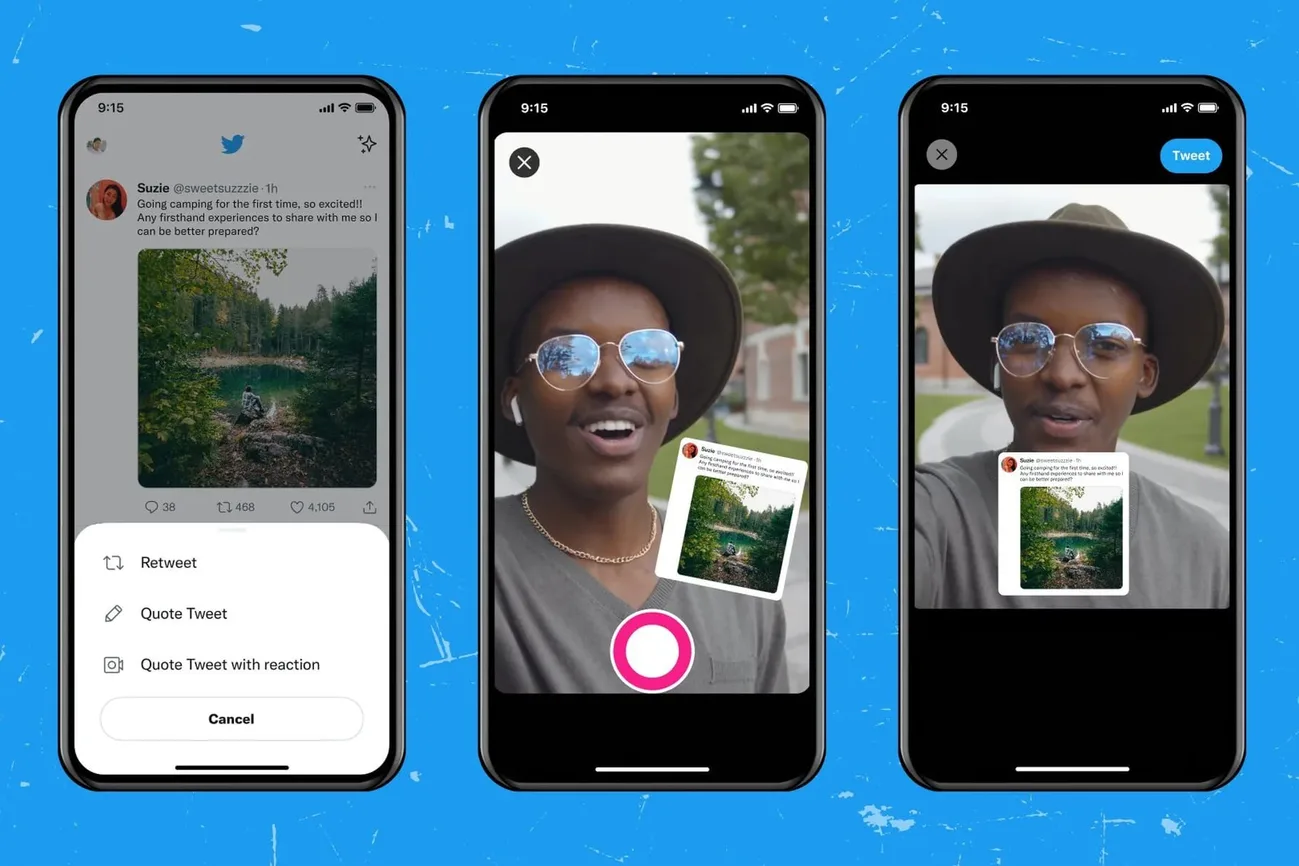 Twitter tepkili tweet alıntıları ile TikTok tarzını getiriyor