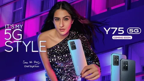 Vivo Y75 5G’nin tasarımı ve renkleri resmi paylaşımla görüldü