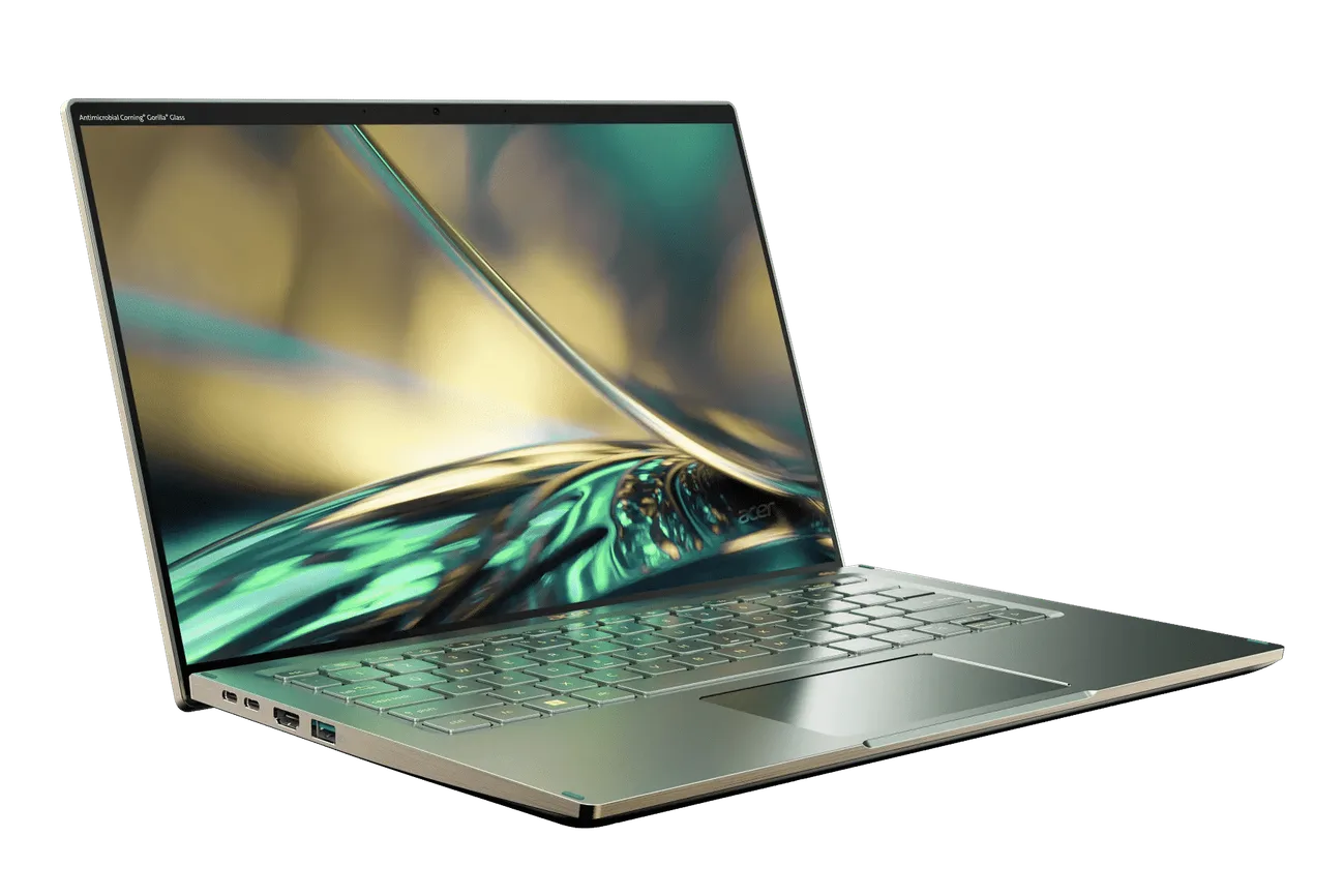 Acer Swift 5 için görüntü oranı değişikliği ve 12. Nesil Intel Core takviyesi