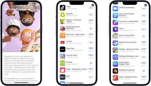 Apple’dan 2022 için 22 farklı uygulama tavsiyesi