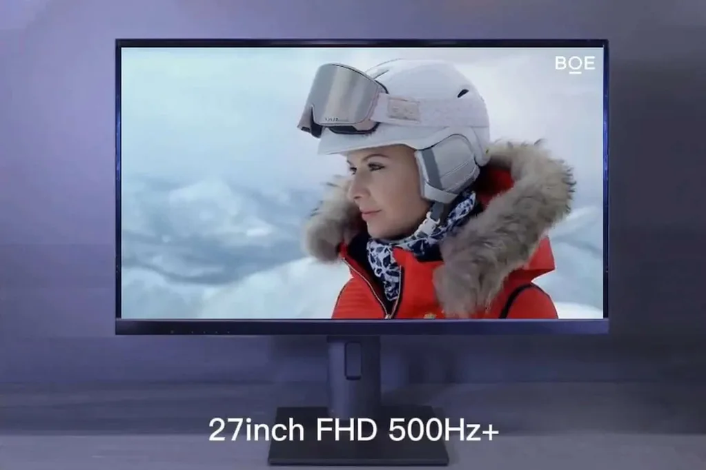 500 Hz oyun monitörü prototip ürün hâlinde görüldü