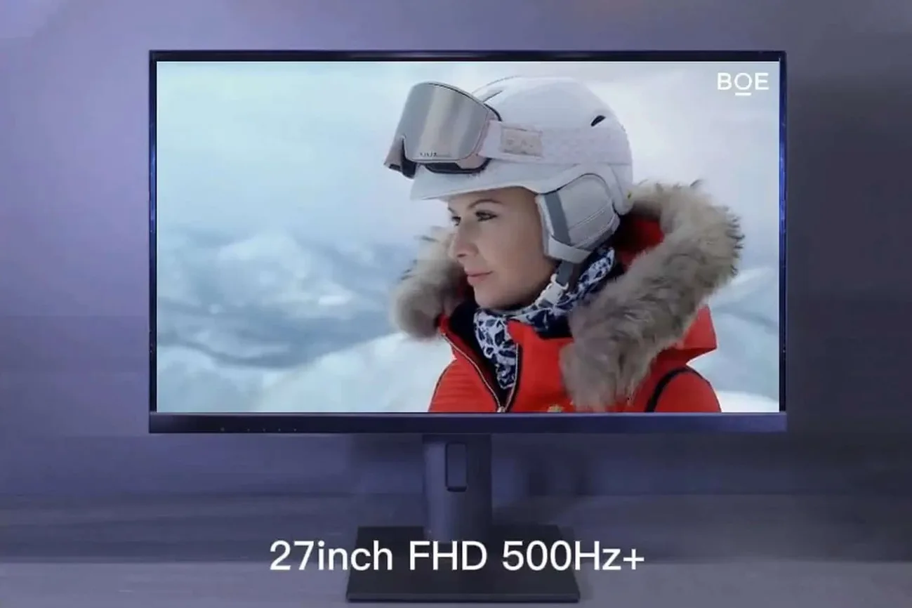 500 Hz oyun monitörü prototip ürün hâlinde görüldü