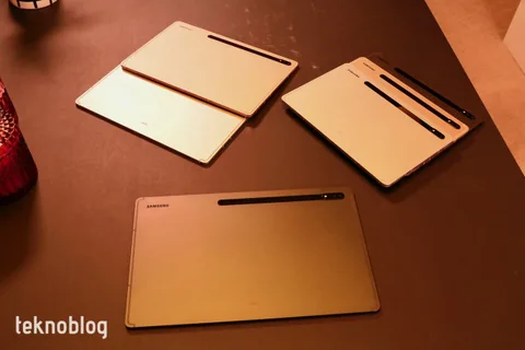 Samsung Galaxy Tab S8 serisi tanıtıldı; işte serinin üç üyesi ve başlıca özellikleri