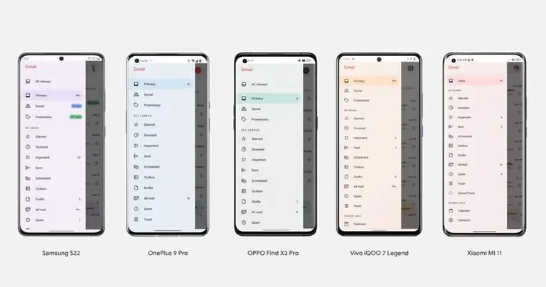 Android 12’nin dinamik renk temaları daha fazla telefona geliyor