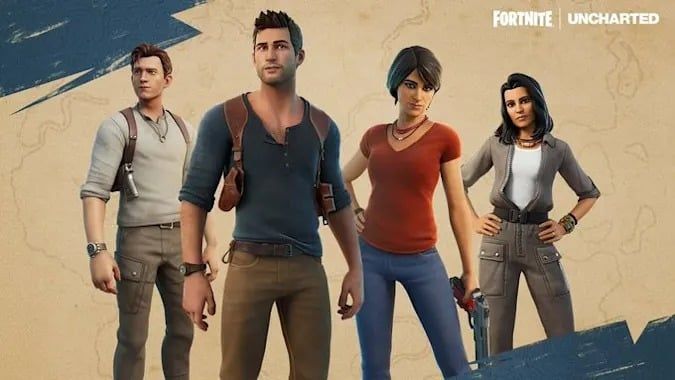 nathan drake uncharted fortnite