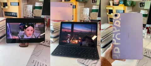 Oppo Pad tablet canlı fotoğraflarda görüldü