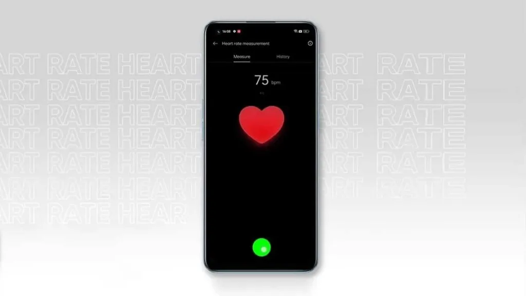 Realme 9 Pro Plus için kalp atış hızı sensörü doğrulaması