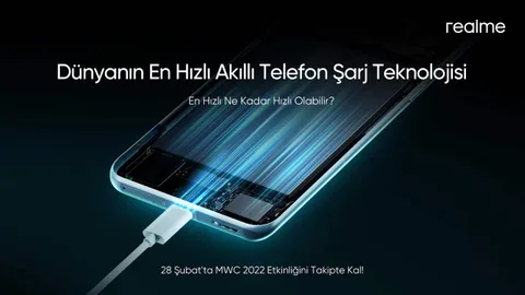 Realme GT 2 Pro dünyanın en hızlı şarj teknolojisiyle Mobil Dünya Kongresi kapsamında geliyor