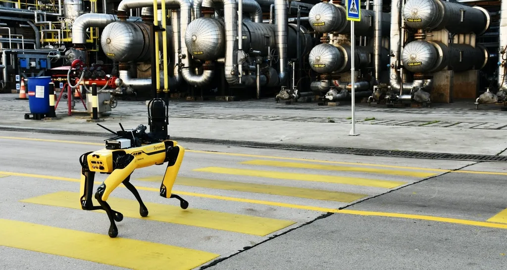 Boston Dynamics’in robotu Spot Tüpraş rafinerilerinde test ediliyor