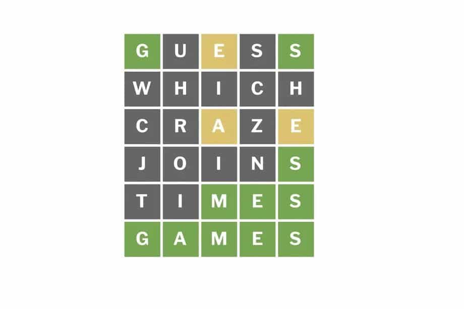 wordle the new york times