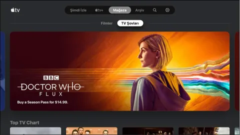Apple TV Android TV uygulamasından satın alma ve kiralama seçenekleri kalktı