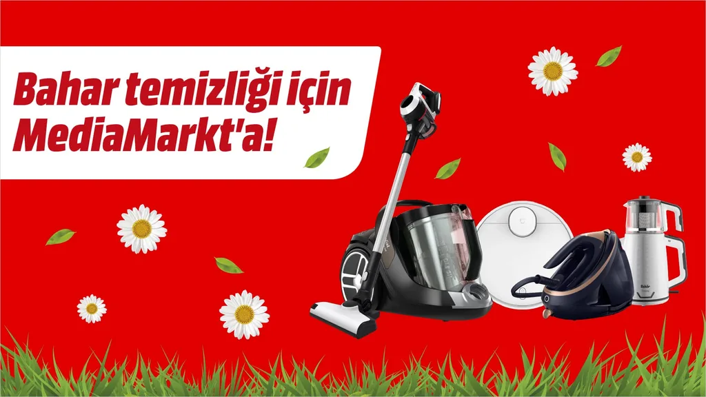 Bahar temizliği yapacaklar için dikkat çekici MediaMarkt kampanyası