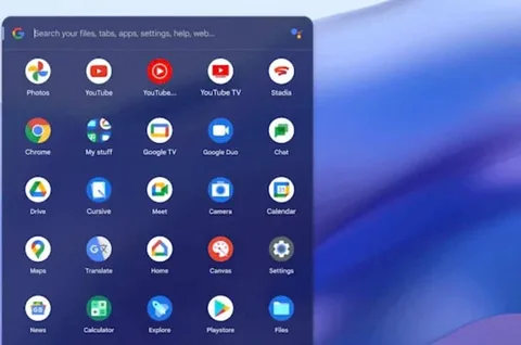 Chrome OS 100 yeni başlatıcı tasarımıyla geliyor