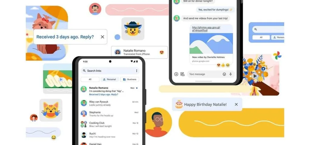 Google Mesajlar uygulaması iPhone’lardan gelen mesaj reaksiyonlarını gösterecek