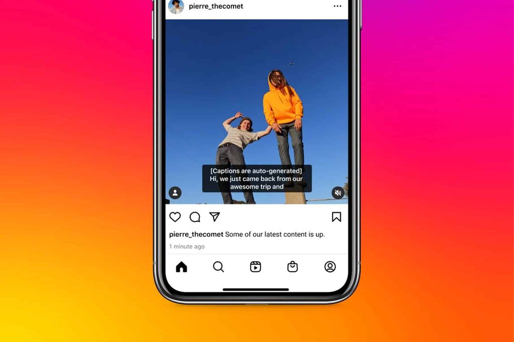 instagram videoları alt yazı