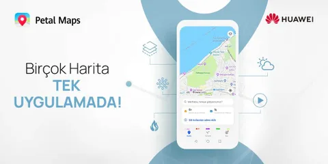Petal Haritalar ile birçok farklı harita tek bir uygulamada