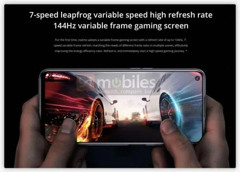 Realme 9 5G 144 Hz ekranla gelecek