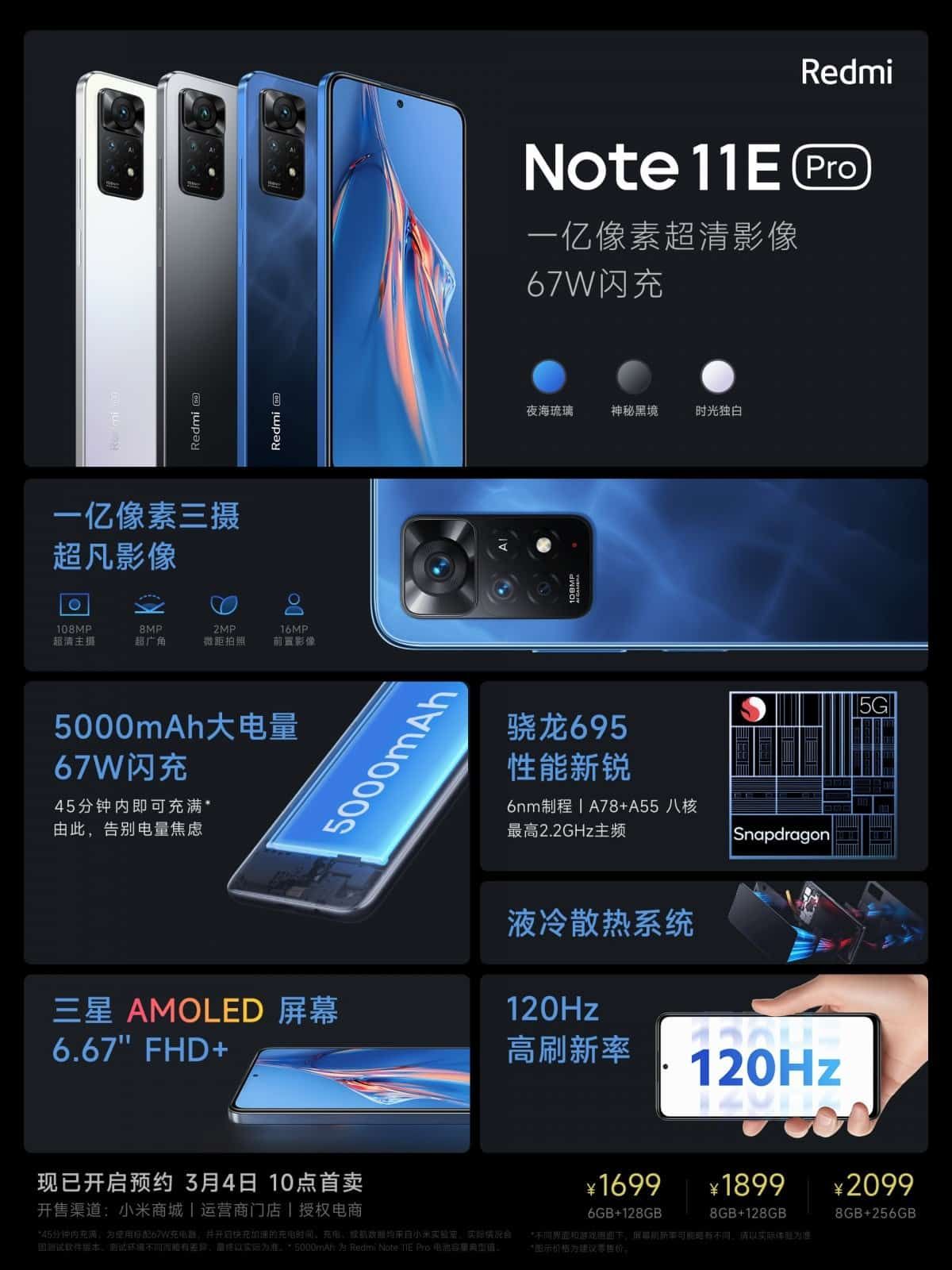 Redmi Note 11 ailesine iki yeni üye daha katıldı