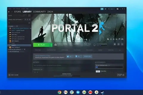 Steam için Chrome OS testi nihayet başladı