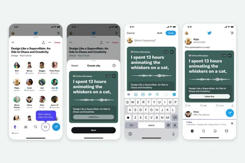 Twitter Sohbet Odaları’ndan parçaları paylaşma imkanını getiriyor