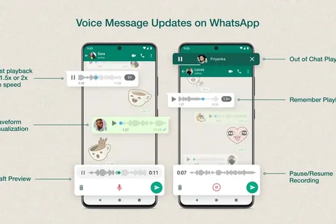 WhatsApp sesli mesaj özelliğini yeni araçlarla geliştiriyor