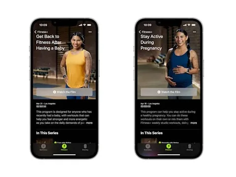 Apple Fitness+ yeni annelere forma girmelerinde yardımcı olacak