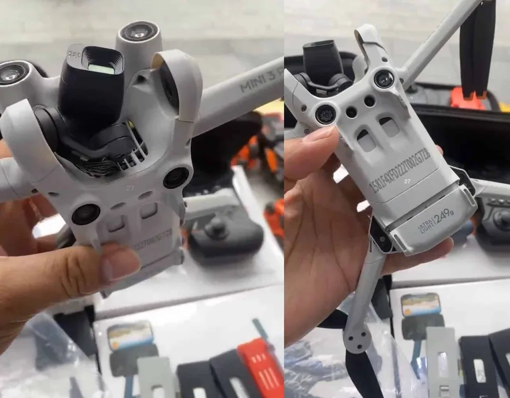 DJI Mini 3 Pro daha büyük bir pil ve yeni eklenen sensörleriyle yakında çıkabilir