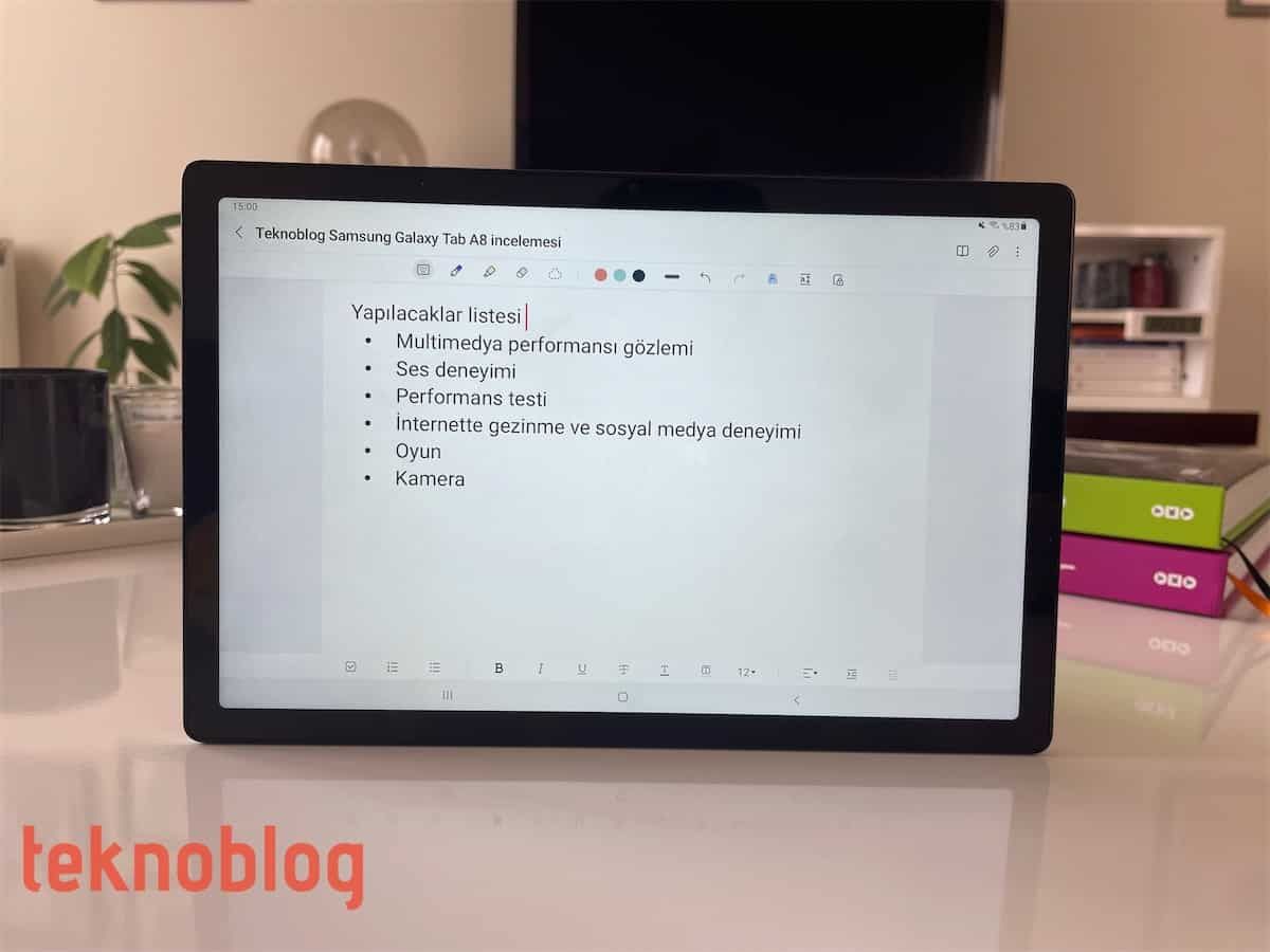 galaxy tab a8 inceleme