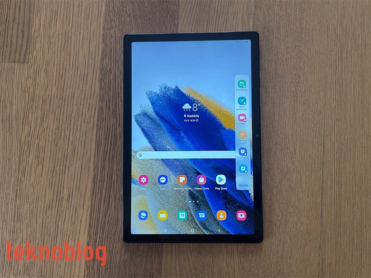 galaxy tab a8 inceleme