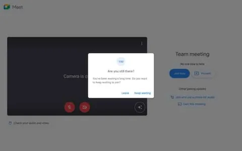 Google Meet tek kişinin kaldığı toplantıları otomatik olarak sonlandıracak