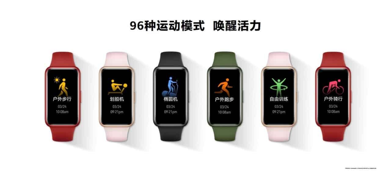 Huawei Band 7 yenilenmiş tasarım ve hafif gövdeyle geliyor