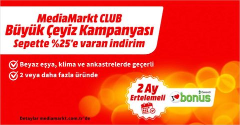 mediamarkt club büyük çeyiz kampanyası