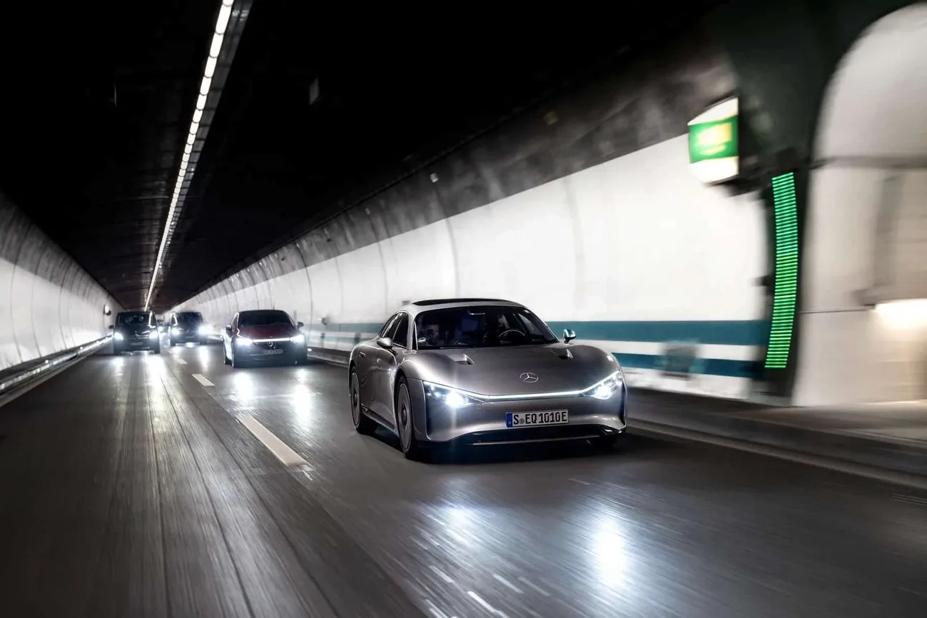 Mercedes-Benz Vision EQXX ile tek şarjda 1000 km üzerinde yol yaptı
