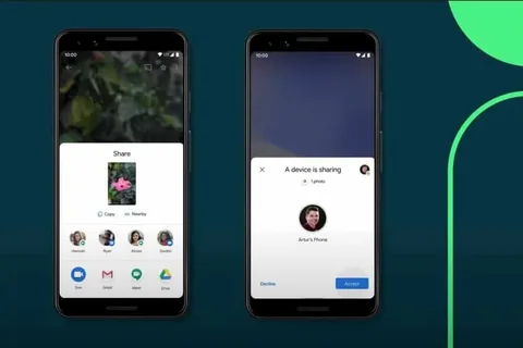 Android’in Yakındakilerle Paylaş özelliği için önemli güncelleme yolda