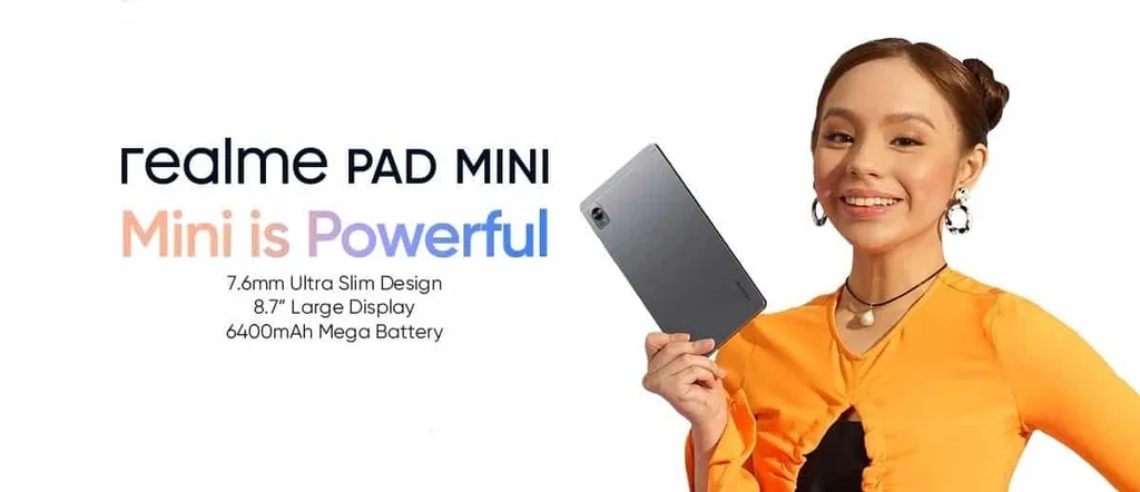 Realme Pad Mini tablet 8.7 inç ekranla resmiyet kazandı