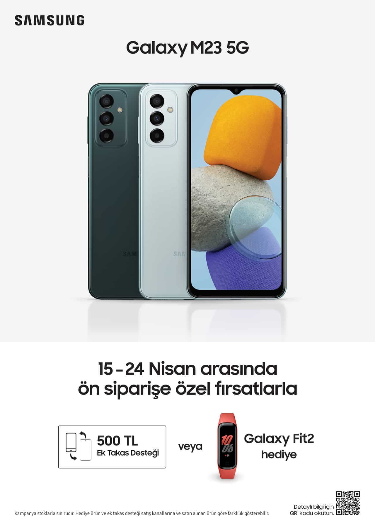 Samsung’dan Galaxy M23 ve M33 için ön sipariş dönemi kampanyaları