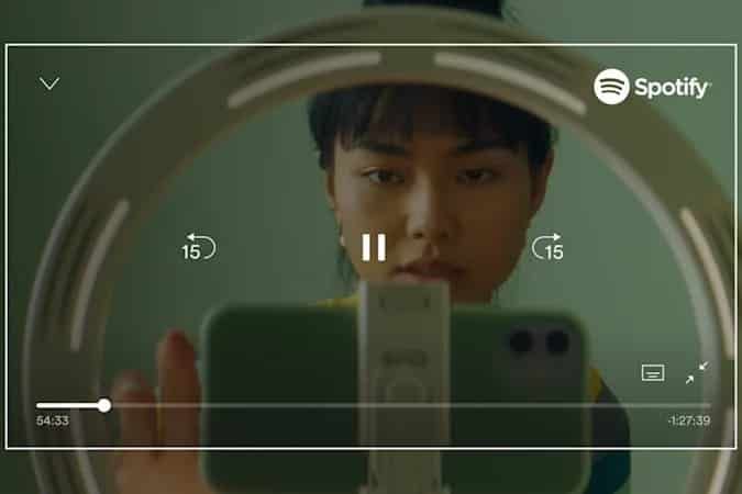 spotify video podcast
