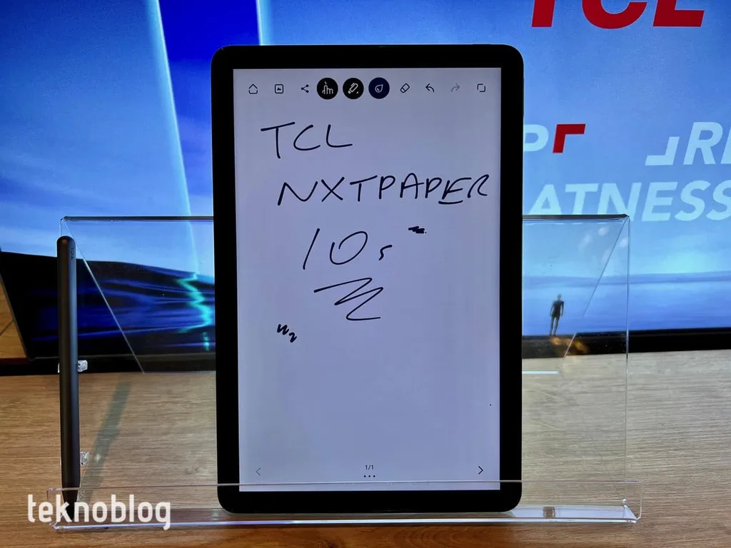 Kağıt gibi ekrana sahip TCL NXTPAPER 10s Türkiye’de satışta